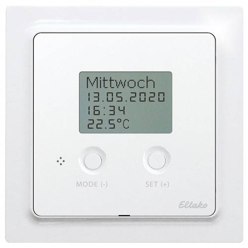 FTAF55ED/230V-pg Eltako Funk Funk-Temperaturregler Reichweite max. (im Freifeld) 30 m