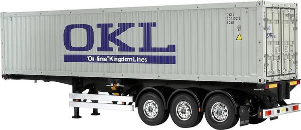 Tamiya 56377-000 On-time Kingdom Lines 1:14 Container-Auflieger