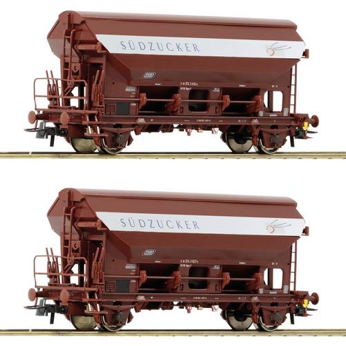 Roco 6600124 H0 2er-Set Schwenkdachwagen der DB