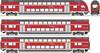 Roco 6210144 H0 3er-Set Doppelstockwagen der DB AG