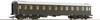 Roco 6200139 H0 Einheits-Schnellzugwagen D89 München – Hamburg Altona der DRG Einheits-Schnellzugwagen 3. Klasse. Gattung C4ü-28