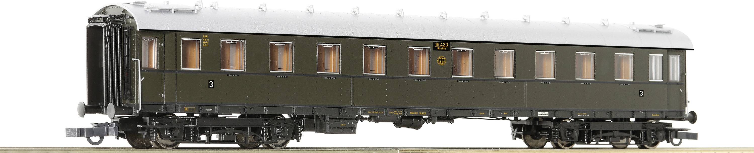 Roco 6200138 H0 Einheits-Schnellzugwagen D89 München  Hamburg Altona der DRG (6200138)