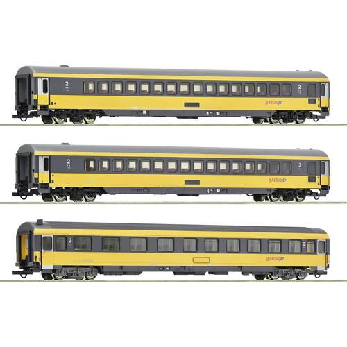 Roco 6200082 H0 3er-Set Reisezugwagen der Regiojet