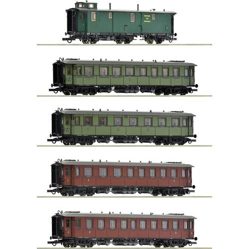 Roco 6200076 H0 5er-Set Schnellzug der K.W.St.E.