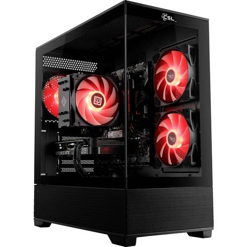 CSL Computer Gaming PC Gaming PC M11860H AMD Ryzen 7 9700X 5.5 GHz 32 GB RAM 2000 GB SSD Nvidia GeForce RTX™ 5070 12 GB ...