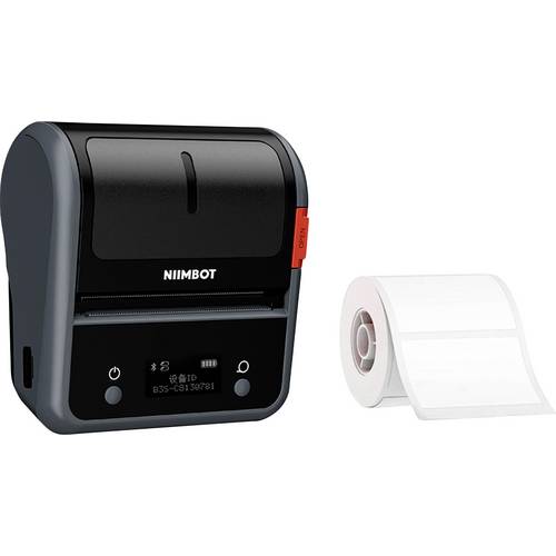 NIIMBOT B3S_P Portable thermal label printer Etikettendrucker Thermodirekt 203 x 203 dpi Etikettenbreite (max.): 75 mm B...