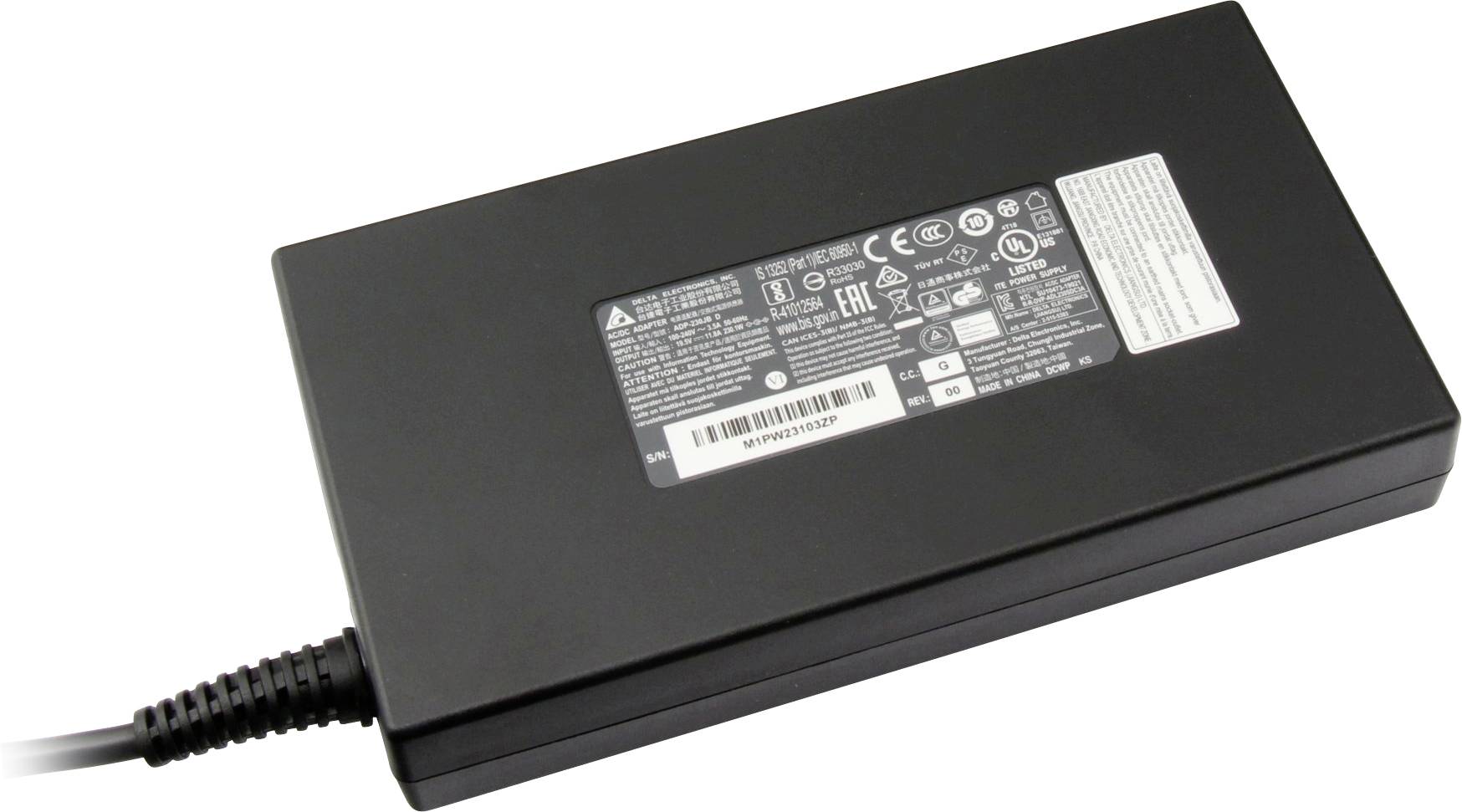 Delta Electronics Netzteil ADP-230JB D Notebook-Netzteil 230 W 19 V 11 A
