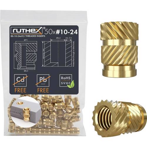 ruthex Gewindeeinsatz RX-10-24x9.5 GE-10-24x95-001