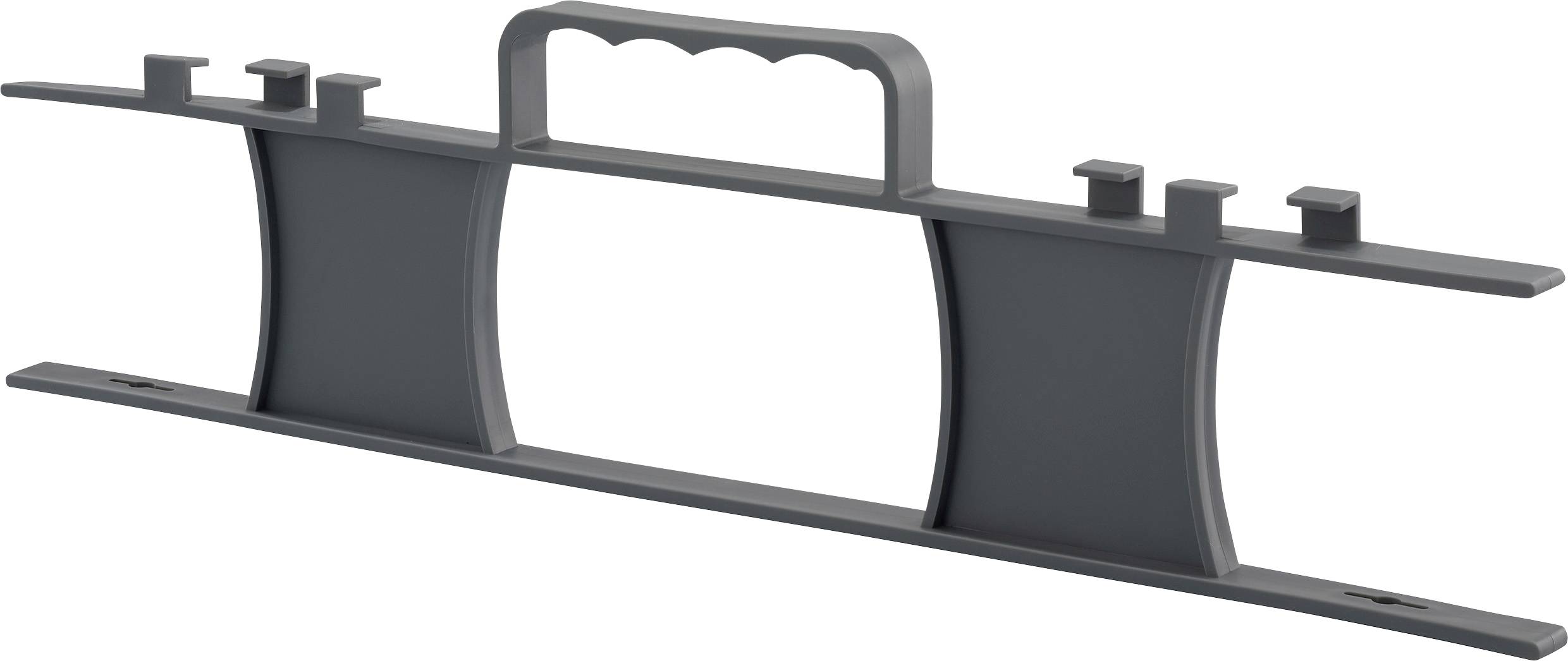 Sygonix Kabeltragehilfe SY-6797956 Grau 1 St.