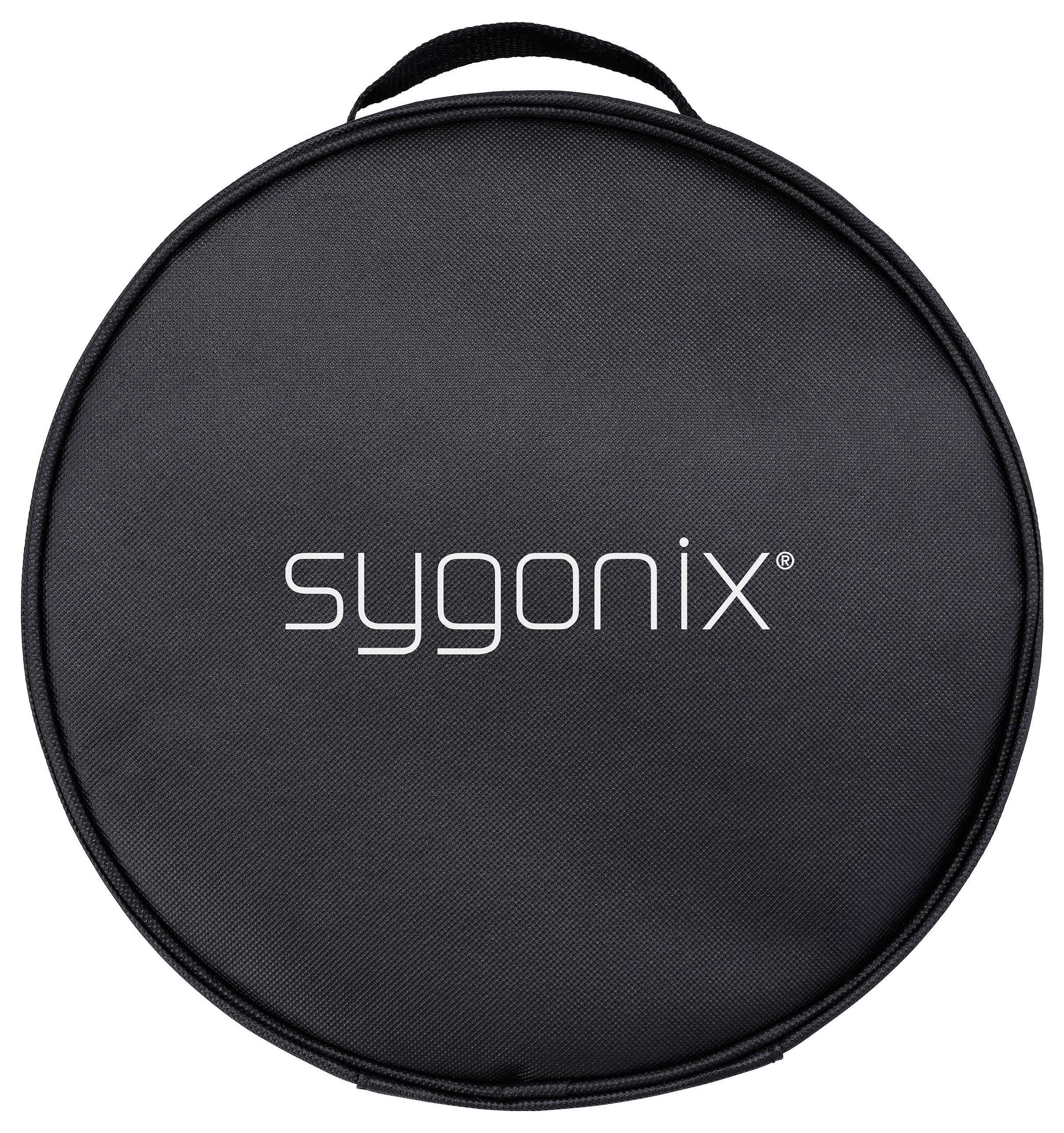 Sygonix SY-6797958 Strom Kabeltasche Schwarz-2