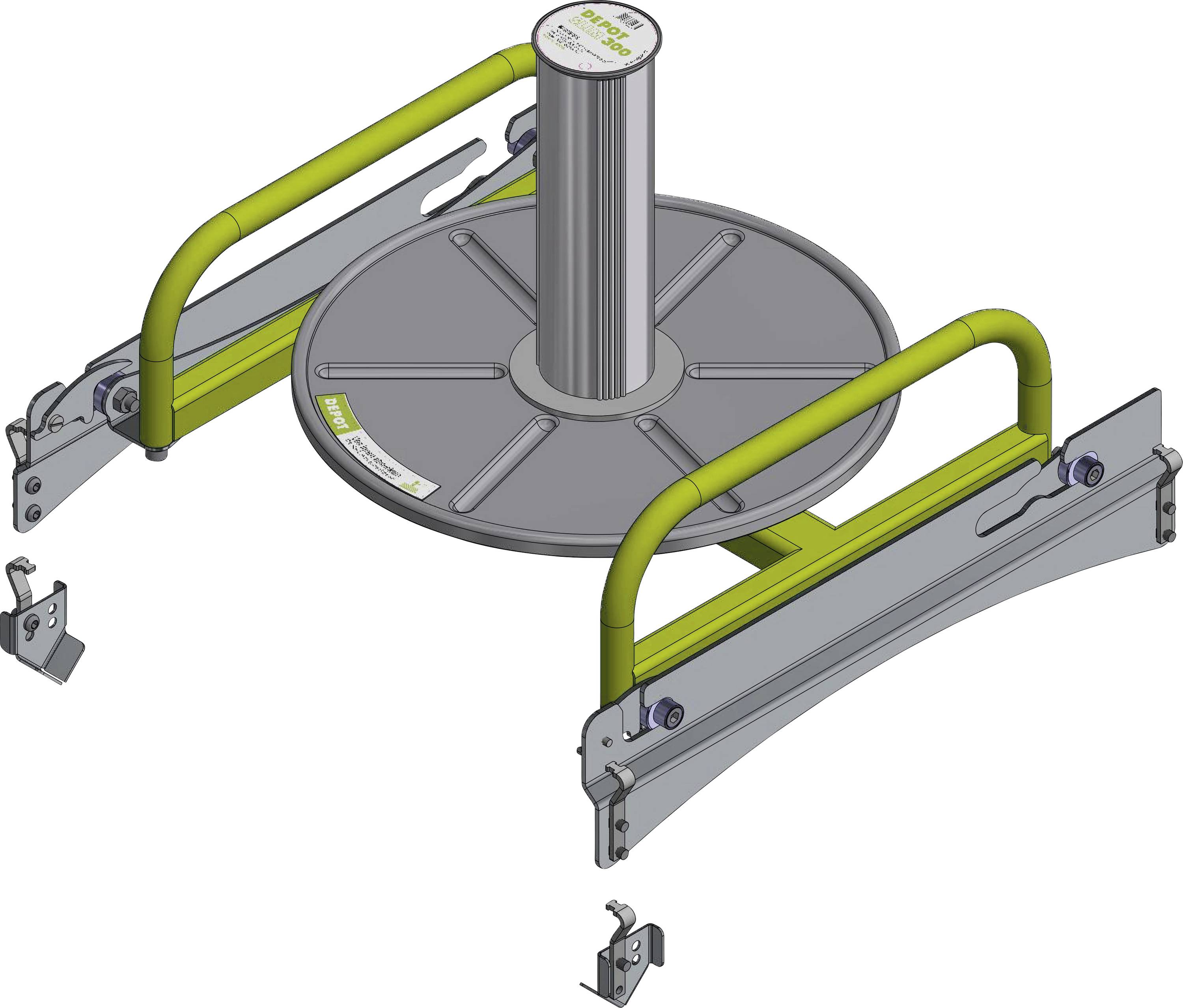 Roll..Profi CABLEDEPOT, DEPOT SLIM 300 A90209 Lübbering 1 St.