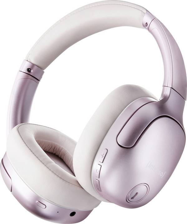 Intenso O400HA rose Over Ear Kopfhörer Rose Faltbar HiFi