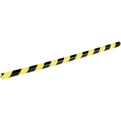Gelbschwarze Absperrstange, diagonal gestreift, dient zur Absicherung von Bereichen und zur Warnung vor Gefahren.