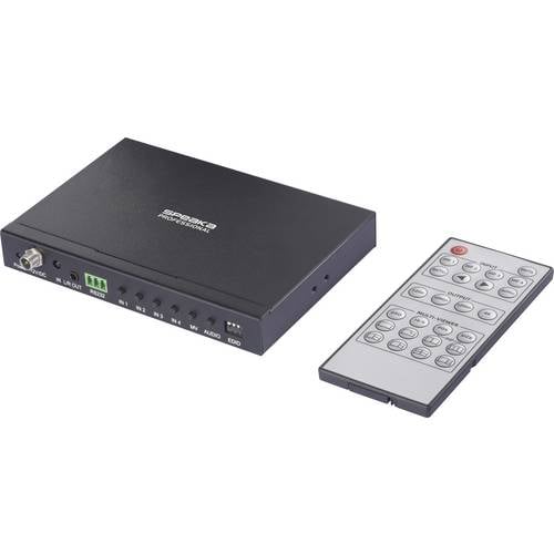 Thumbnail - SpeaKa Professional SP-HDS-QMV200 4 Port HDMI Quad Multi-Viewer mit Picture in Picture-Funktion 3480 x 2160 Pixel
