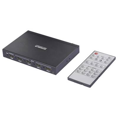 SpeaKa Professional SP-HDS-QMV200 4 Port HDMI Quad Multi-Viewer mit Picture in Picture-Funktion 3480 x 2160 Pixel-1