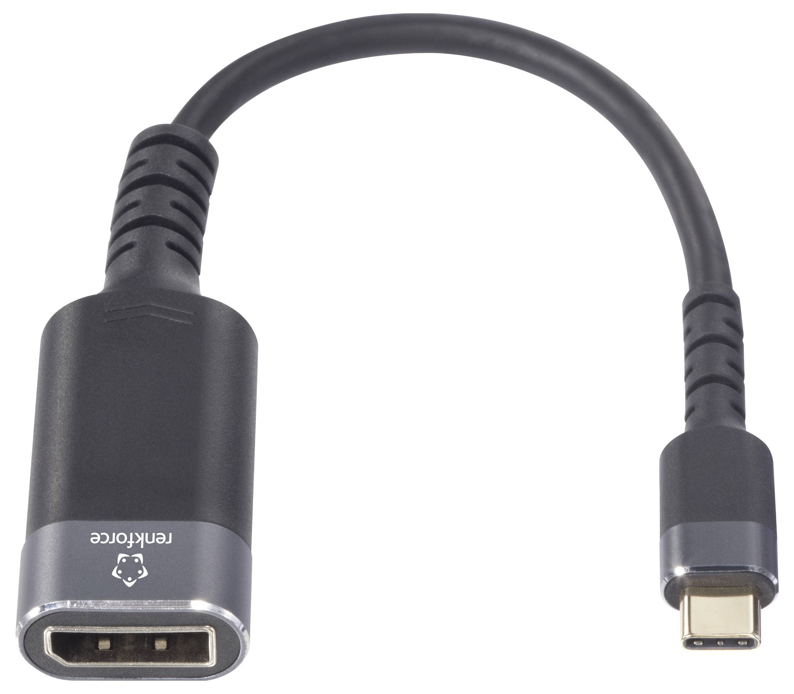 USB-C-zu-HDMI-Adapterkabel zum Verbinden von Geräten wie Laptops oder Smartphones mit HDMI-fähigen Bildschirmen.