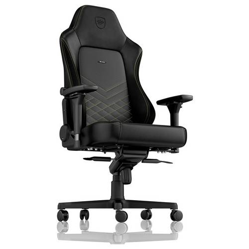 Thumbnail - Noblechairs noblechairs HERO Gaming Stuhl - schwarz/gold Gaming-Stuhl Schwarz/Gold