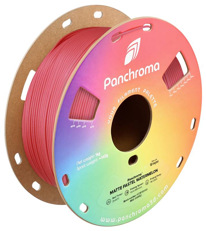 Polymaker CA04035 Panchroma™ Matte Filament PLA kunststof Mat, Gering kunststofgehalte 1.75 mm 1000 g Pastel Watermelon 1 stuk(s)