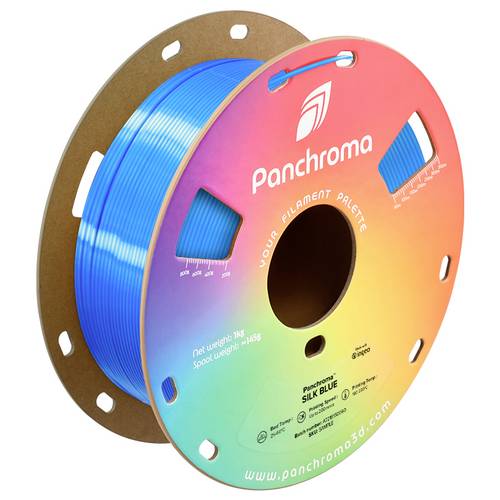 Polymaker CA03002 Panchroma™ Silk Filament PLA Seidig glänzend 1.75 mm 1000 g Blau 1 St.