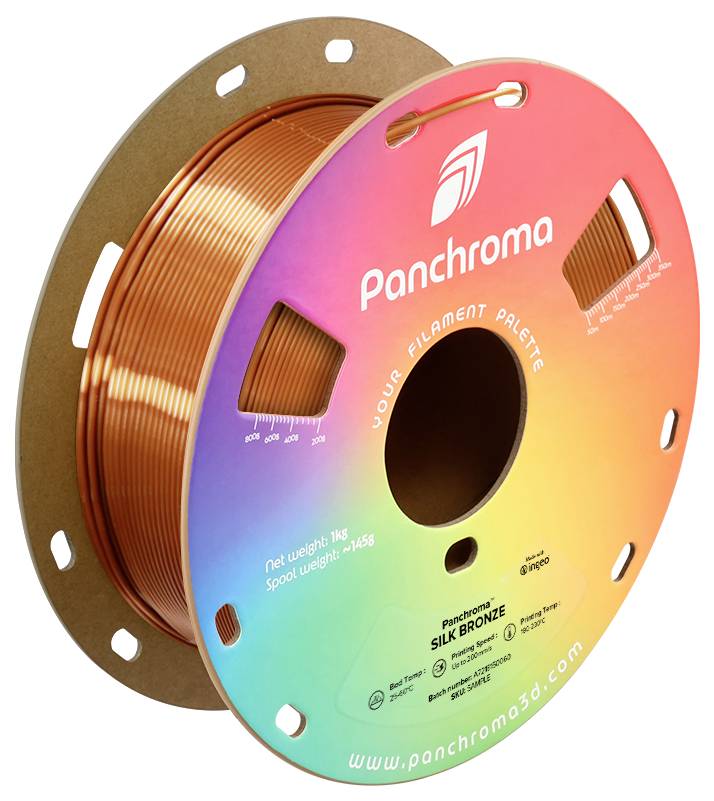 Polymaker CA03004 Panchroma™ Silk Filament PLA kunststof Zijdeglans 1.75 mm 1000 g Brons 1 stuk(s)