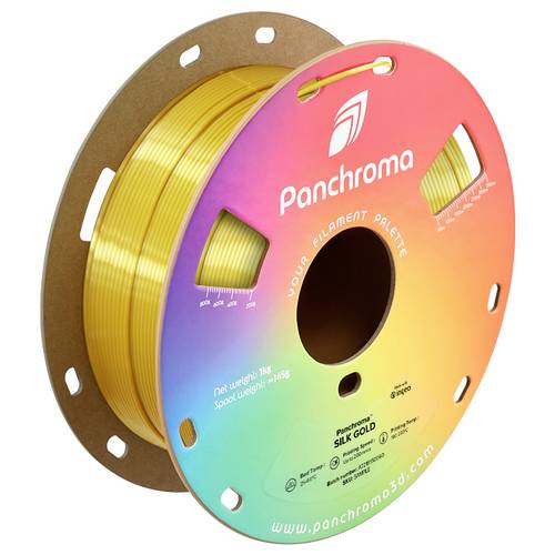 Polymaker CA03006 Panchroma™ Silk Filament PLA Seidig glänzend 1.75 mm 1000 g Gold 1 St.