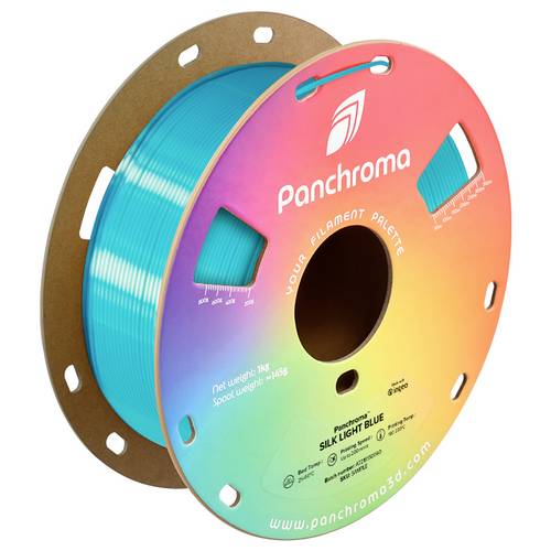Polymaker CA03008 Panchroma™ Silk Filament PLA Seidig glänzend 1.75 mm 1000 g Light Blue, Hellblau 1 St.