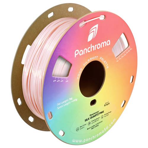 Polymaker CA03013 Panchroma™ Silk Filament PLA Seidig glänzend 1.75 mm 1000 g Quartz Pink, Pink 1 St.