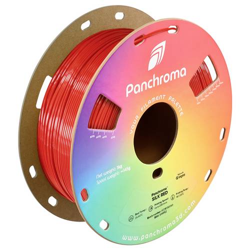 Polymaker CA03015 Panchroma™ Silk Filament PLA Seidig glänzend 1.75 mm 1000 g Rot 1 St.