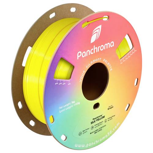 Polymaker CA03021 Panchroma™ Silk Filament PLA Seidig glänzend 1.75 mm 1000 g Yellow, Gelb 1 St.