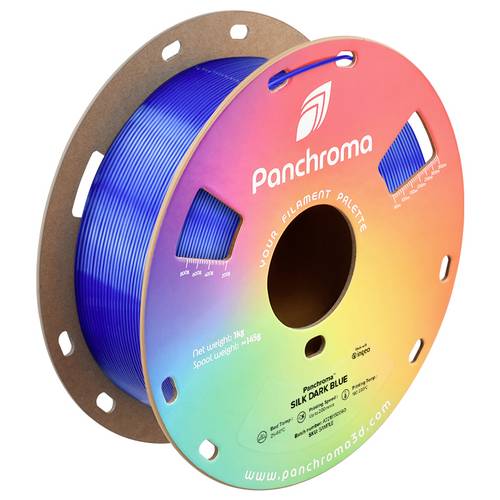 Polymaker CA03031 Panchroma™ Silk Filament PLA Seidig glänzend 1.75 mm 1000 g Dark Blue, Blau 1 St.