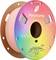 Eine pastellfarbene Filamentspule für 3D-Drucker mit der Aufschrift 'Matte Pastel Rainbow' von Panchroma.