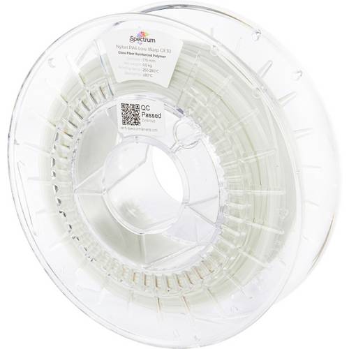 Spectrum Filaments 80721 PA6 Low Warp GF30 Filament PA6-GF Glasfaserverstärkt, hitzebeständig, chemisch beständig, Matt ...
