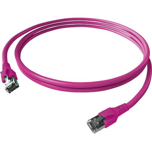 Thumbnail - EasyLan FlexBoot Patchkabel Kat.6A, S/FTP, violett, 1 m