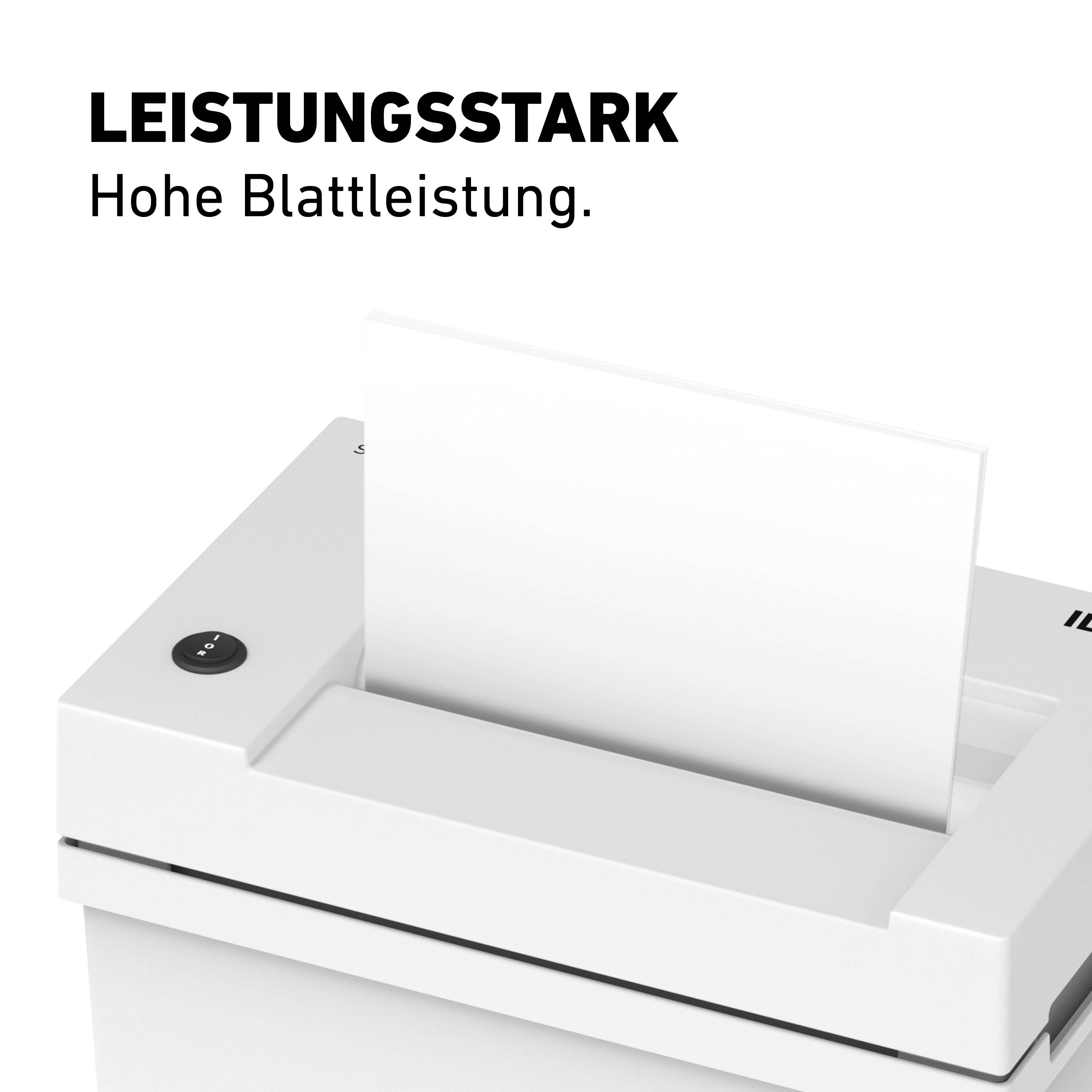 Ideal Office Shredcat 8200 CC 4 x 40 mm Aktenvernichter 14 Blatt Partikelschnitt 4 x 40 mm P-4 21 l Vernichtet auch Büro-6