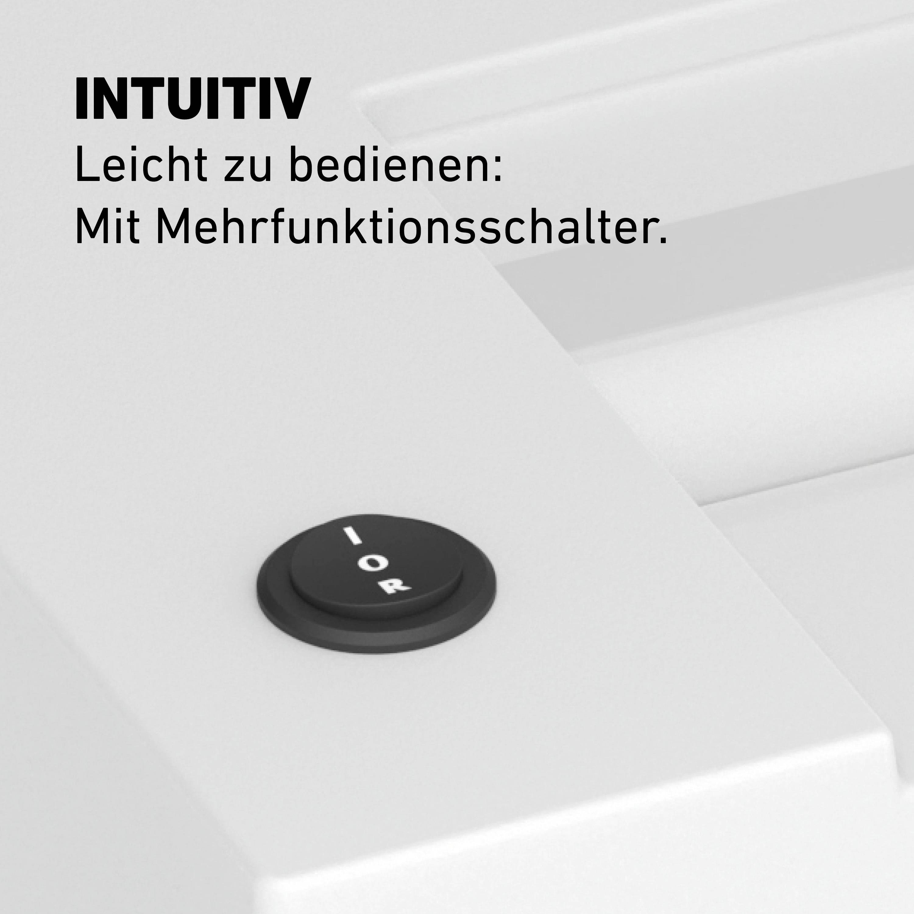 Ideal Office Shredcat 8200 CC 4 x 40 mm Aktenvernichter 14 Blatt Partikelschnitt 4 x 40 mm P-4 21 l Vernichtet auch Büro-8