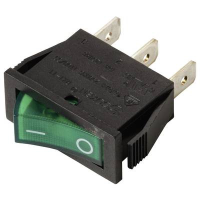 TRU COMPONENTS TC-13599536 Wippschalter 250 V/AC 16 A 1 x Aus/Ein rastend 1 St.-1