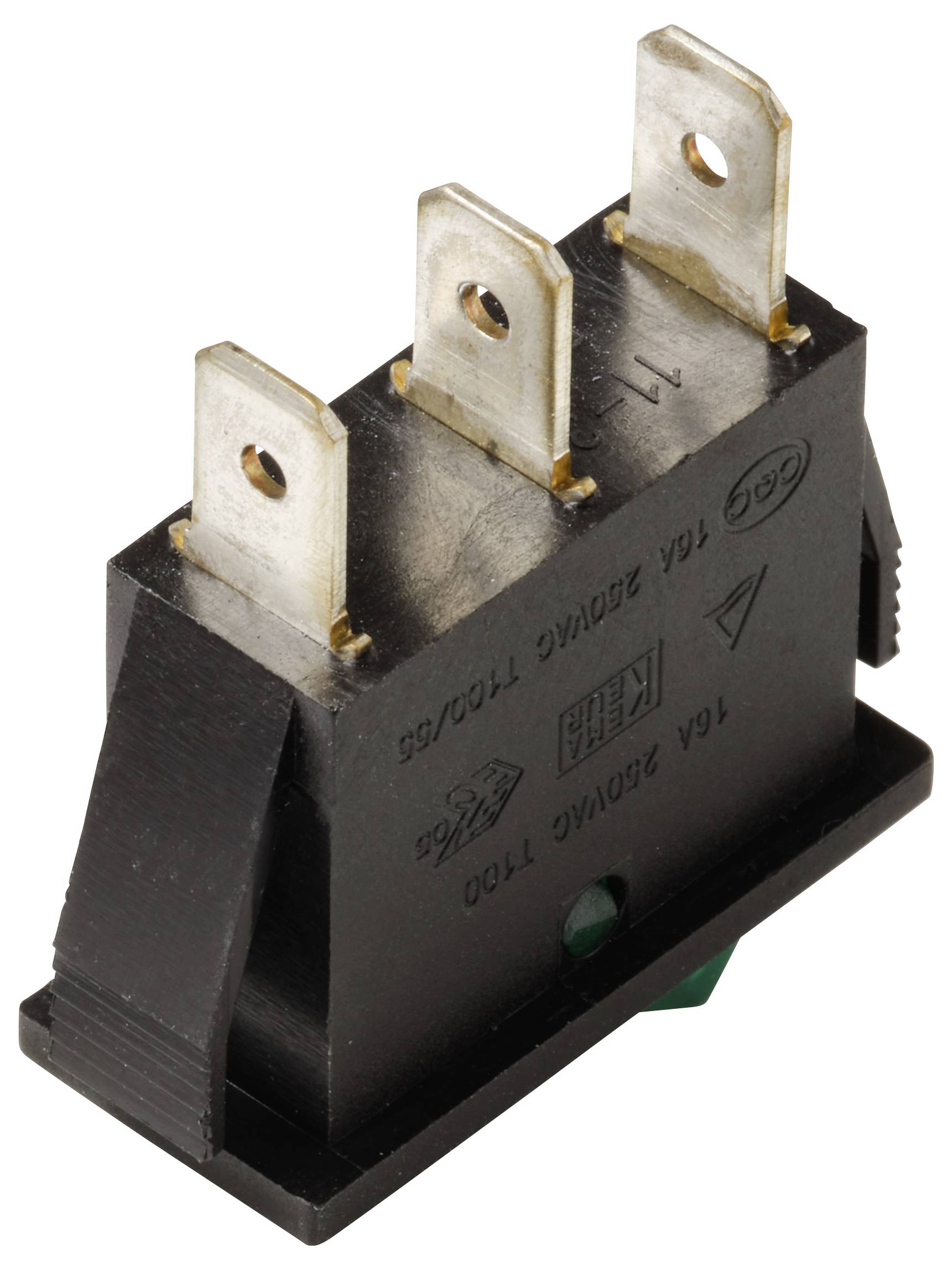 TRU COMPONENTS TC-13599536 Wippschalter 250 V/AC 16 A 1 x Aus/Ein rastend 1 St.-2