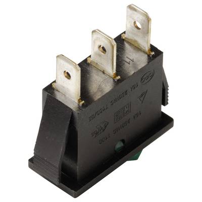 TRU COMPONENTS TC-13599536 Wippschalter 250 V/AC 16 A 1 x Aus/Ein rastend 1 St.-2