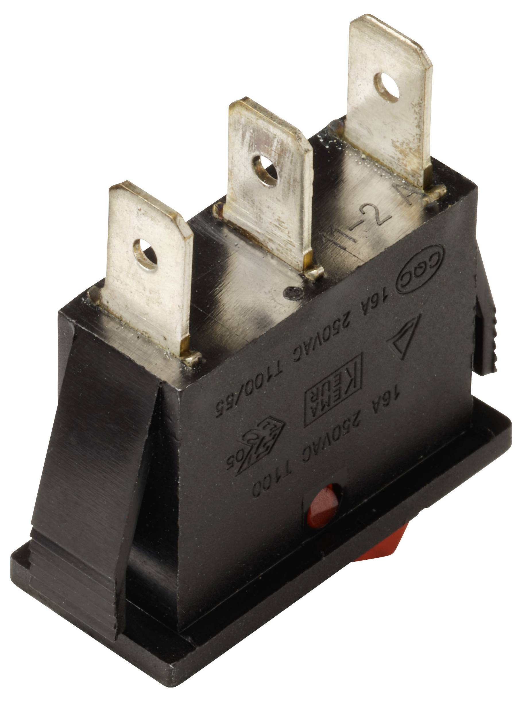 TRU COMPONENTS TC-13599540 Wippschalter 250 V/AC 16 A 1 x Aus/Ein rastend 1 St.-2