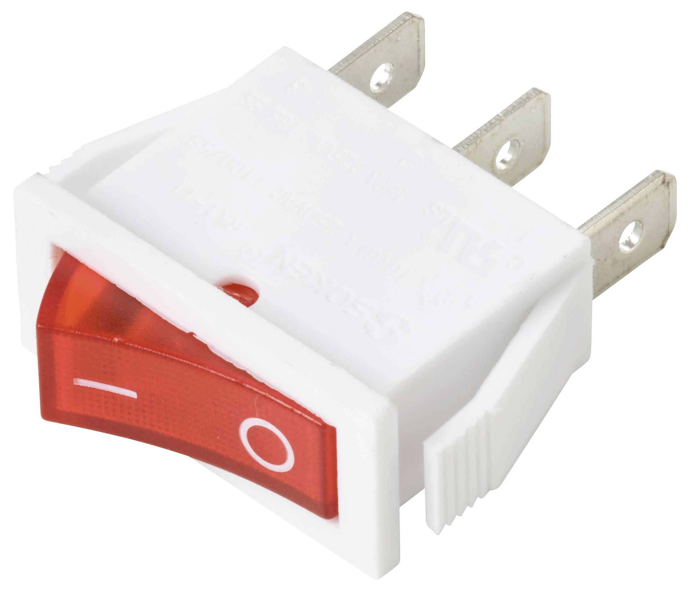 TRU COMPONENTS TC-13599548 Wippschalter 250 V/AC 16 A 1 x Aus/Ein rastend 1 St.-1