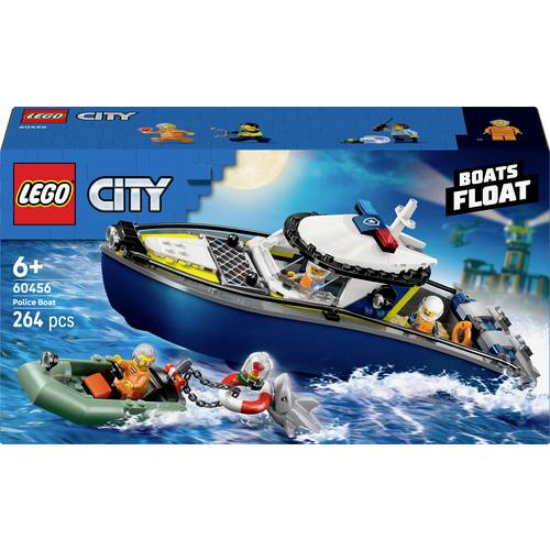 60456 LEGO® CITY Verfolgungsjagd im Polizeiboot