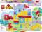 LEGO Duplo-Set 'Hoppys Schloss-Spiel' mit bunten Bauklötzen und Hasenfiguren. Für Kinder ab 3 Jahren geeignet. 47 Teile.