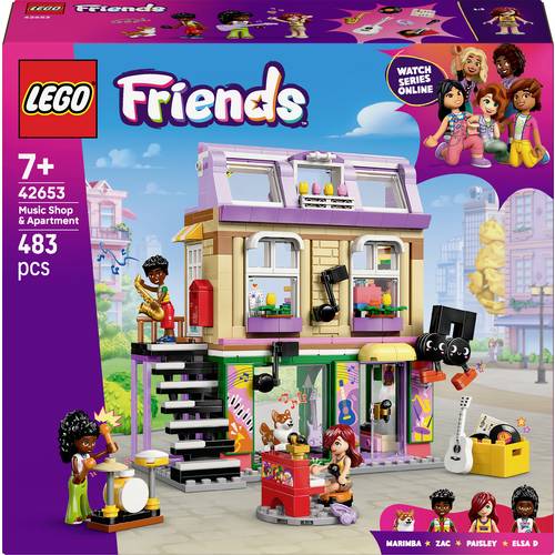 42653 LEGO® FRIENDS Musikladen & Wohnung