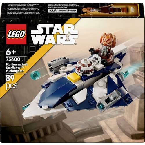 75400 LEGO® STAR WARS™ Plo Koons Jedi Starfighter Microfighter