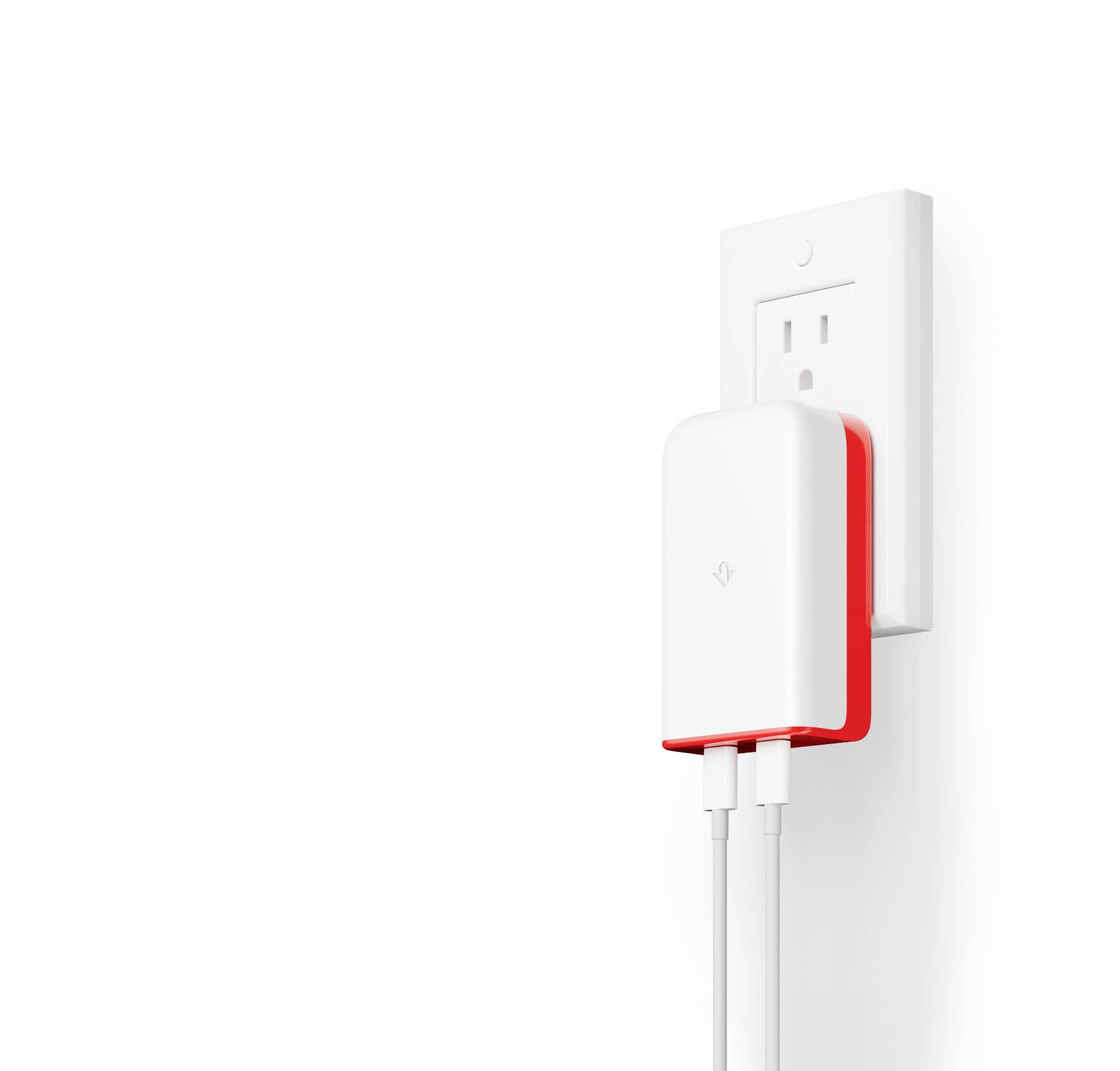 Twelve South Twelve South PlugBug 50W USB-C Wall Trav USB Ladegerät 50 W USB-C® Weiß, Rot Schnellladegerät-5