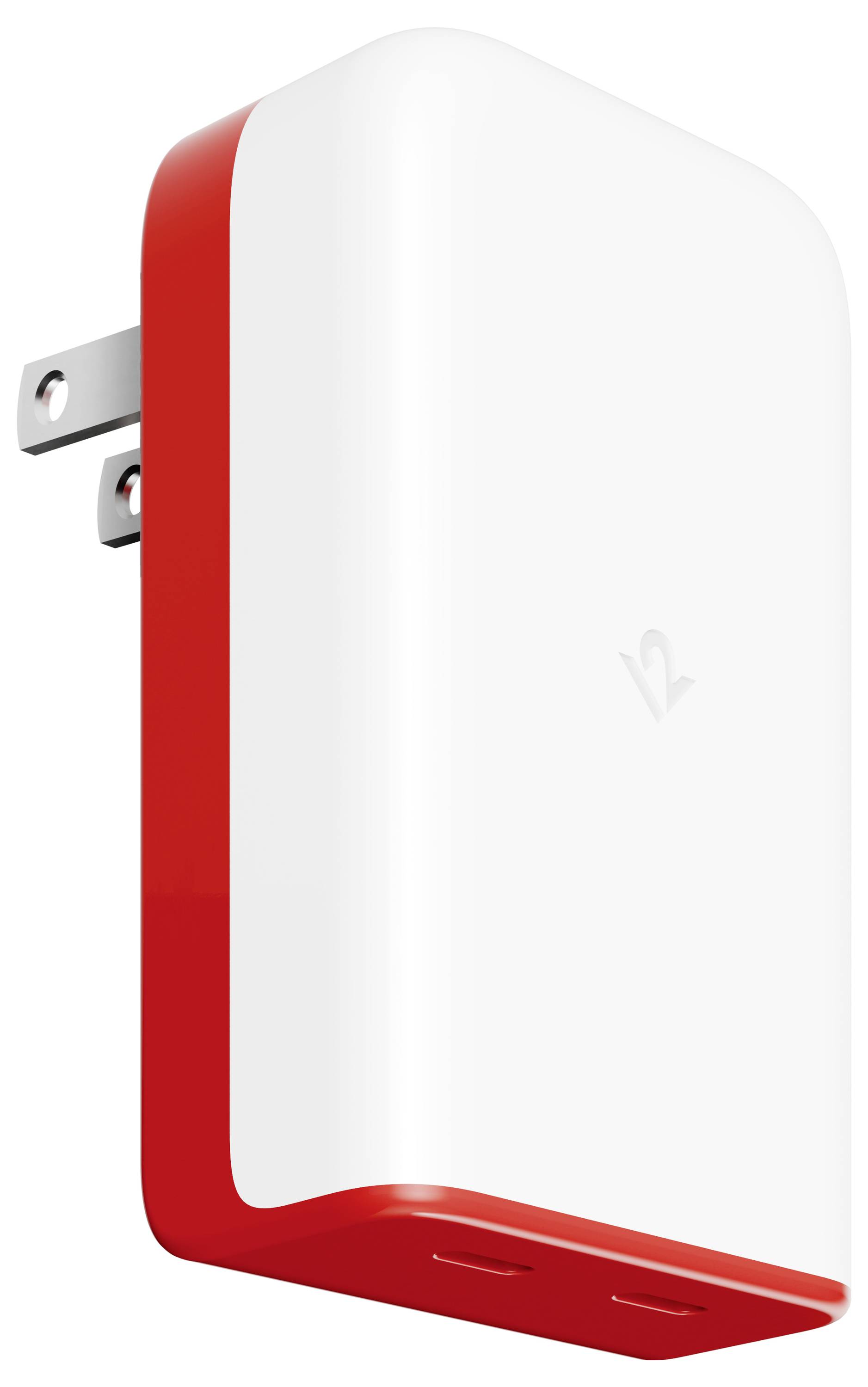 Twelve South Twelve South PlugBug 50W USB-C Wall Trav USB Ladegerät 50 W USB-C® Weiß, Rot Schnellladegerät-3