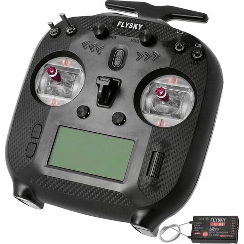 FlySky FS-ST8 Hand-Fernsteuerung 2,4 GHz Anzahl Kanäle: 10 inkl. Empfänger