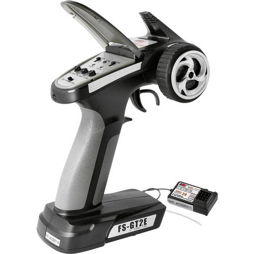FlySky FS-GT2E Pistolengriff-Fernsteuerung 2,4 GHz Anzahl Kanäle: 2 inkl. Empfänger