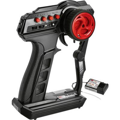 FlySky FS-GT2F Pistolengriff-Fernsteuerung 2,4 GHz Anzahl Kanäle: 2 inkl. Empfänger