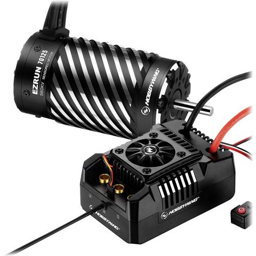 Hobbywing Ezrun MAX4 HV Combo 70125 560kV 38020369 Automodell Brushless Antriebsset 1:4, 1:5